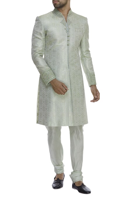 Vanshik Brocade Embellished Sherwani Set 
