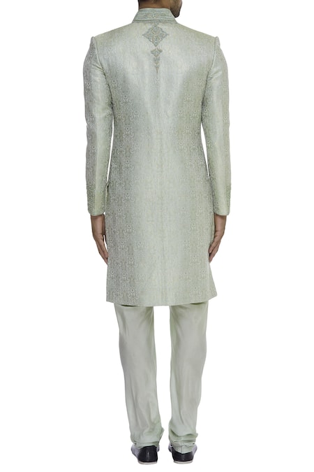 Vanshik Brocade Embellished Sherwani Set 