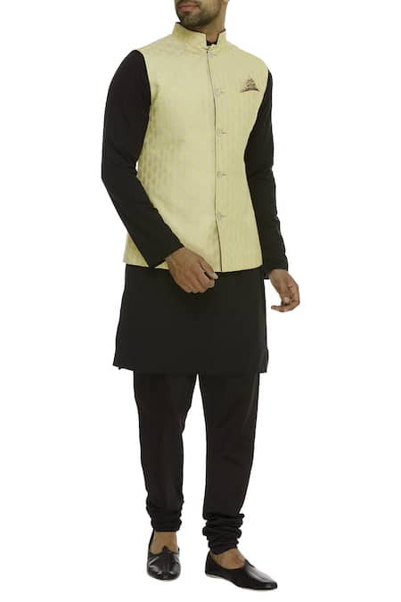 Bubber Couture Tanchoi Silk Reversible bundi 