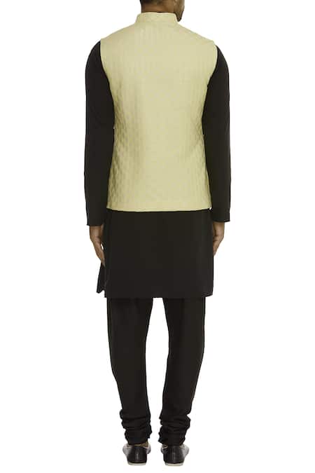 Bubber Couture Tanchoi Silk Reversible bundi 