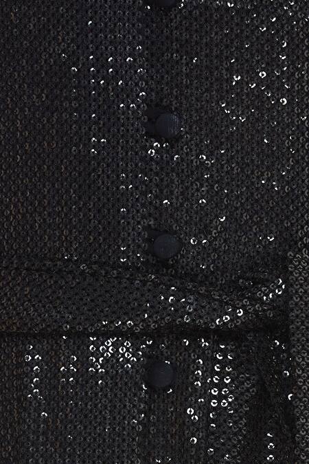 Deme By Gabriella Black One Shoulder Dress at Aza Fashions Deme By Gabriella_Black One Shoulder Dress _at_Aza_Fashions