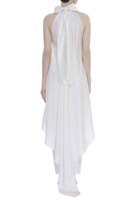 Deme By Gabriella Halter Asymmetric Dress  