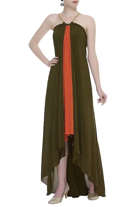 Deme By Gabriella Halter Gown 