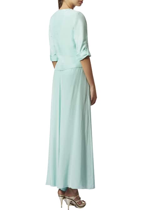 Limerick By Abirr N' Nanki Pleated Palazzo Pants 