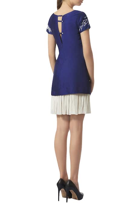 Limerick By Abirr N' Nanki Embroidered Dress 