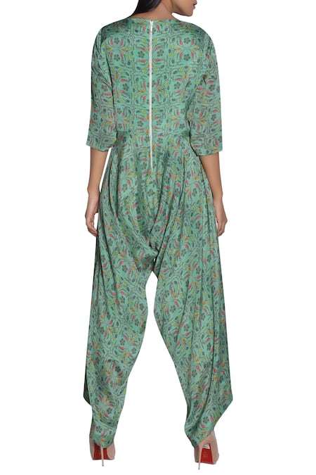 Nautanky Printed Afghani Jumpsuit 