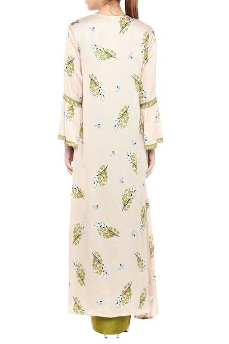 Soup By Sougat Paul Draped Dhoti Skirt Set  