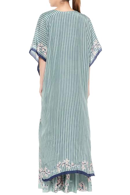 Soup By Sougat Paul Printed Jumpsuit with Jacket 