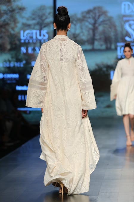 Shruti Sancheti Embroidered Dress with Jacket 