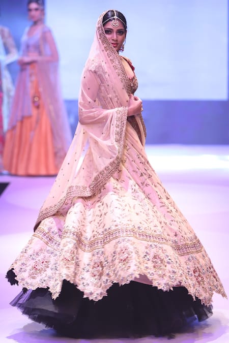 Joy Mitra Embroidered Bridal Lehenga Set 