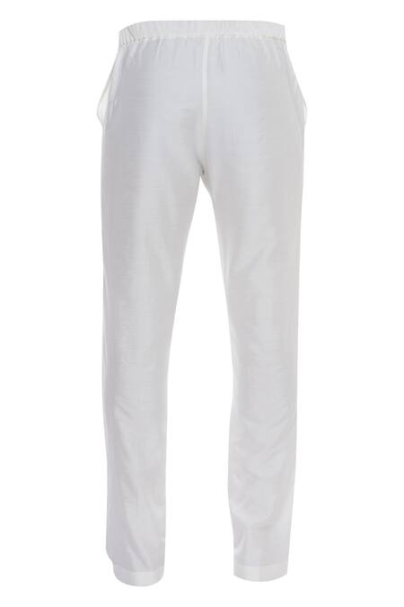 Buy_Kunal Anil Tanna_Green Chanderi Embroidered Checkered Sequin Kurta Set  _Online_at_Aza_Fashions