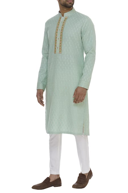 Kunal Anil Tanna Thread Embroidered Kurta Set 
