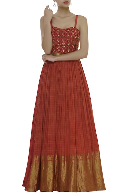 Label Anushree Printed Maxi Dress 