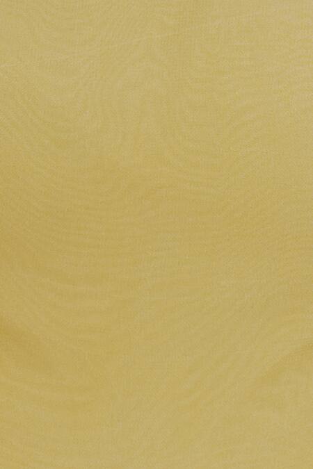 Shruti Ranka_Yellow Embellished Jumpsuit With Belt_at_Aza_Fashions