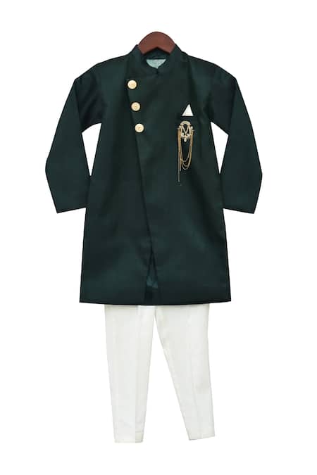 Fayon Kids Overlap Kurta With Churidaar 