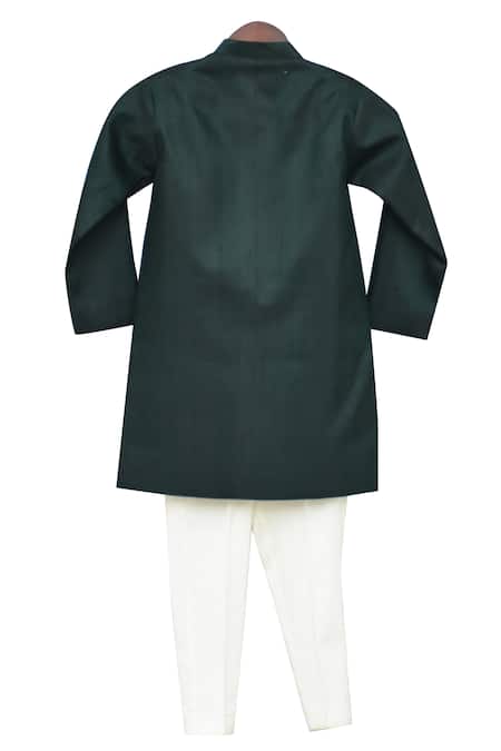 Fayon Kids Overlap Kurta With Churidaar 