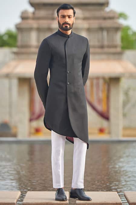 asymmetric sherwani