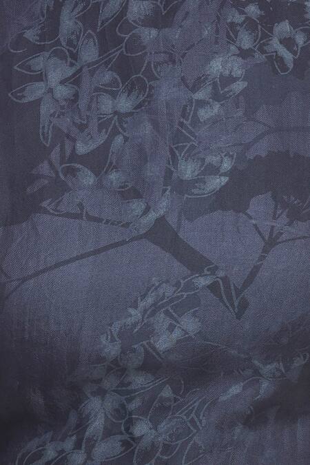 Shop Shagun Manchanda Grey Hand Painted Blouse Online at Aza Fashions Shop_Shagun Manchanda_Grey Hand Painted Blouse _Online_at_Aza_Fashions