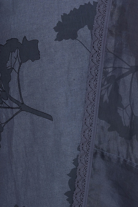 Shagun Manchanda Grey Silk Organza Border Dupatta Online at Aza Fashions Shagun Manchanda_Grey Silk Organza Border Dupatta _Online_at_Aza_Fashions