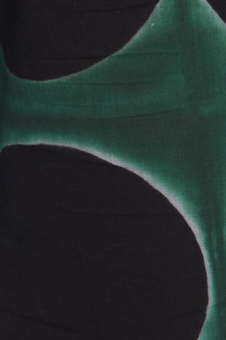 Buy The Pot Plant Clothing Black Circular Hand Dyed Joggers Online at Aza Fashions Buy_The Pot Plant Clothing_Black Circular Hand Dyed Joggers_Online_at_Aza_Fashions