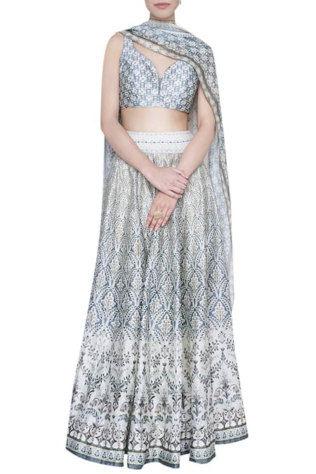 Anita Dongre Botanical Printed Lehenga Set