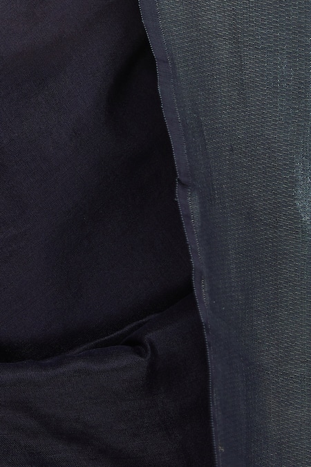 Shop Akaaro Blue Silk Saree Online at Aza Fashions Shop_Akaaro_Blue Silk Saree _Online_at_Aza_Fashions