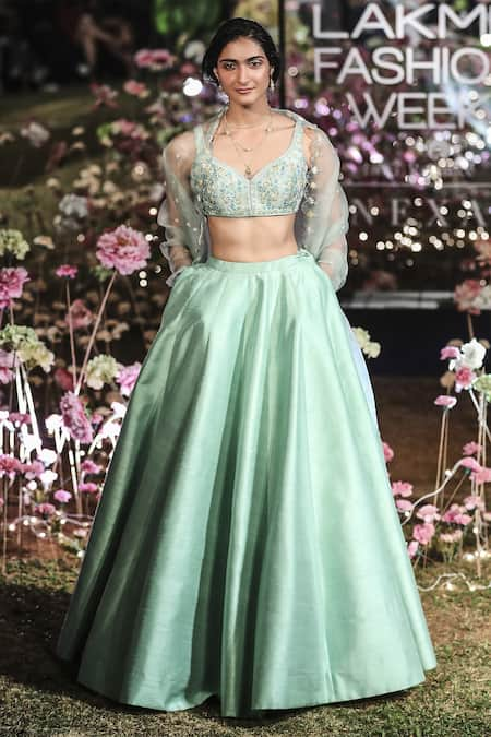 Anita Dongre Floral Embroidered Lehenga Set