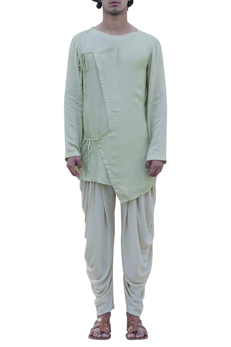 Bohame Tie Up Short Kurta 