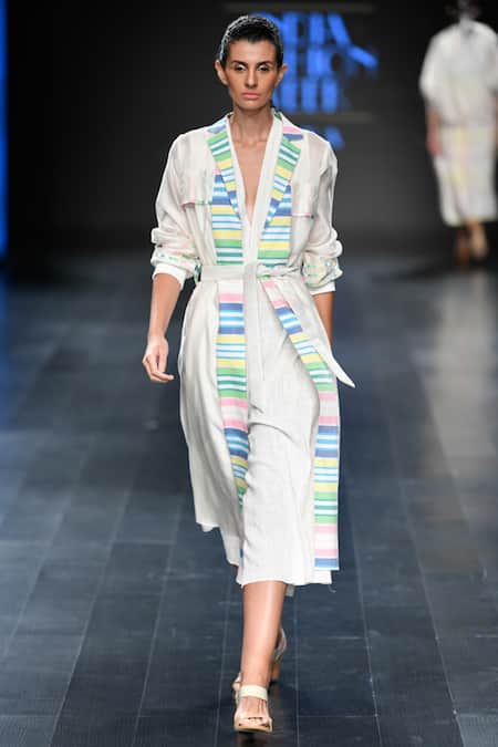 Arcvsh By Pallavi Singh Plunging Neck Jumpsuit 