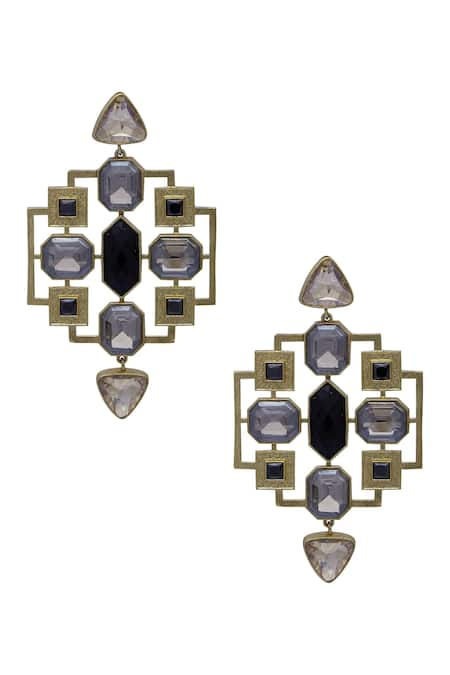 Masaya Jewellery Stone Danglers 