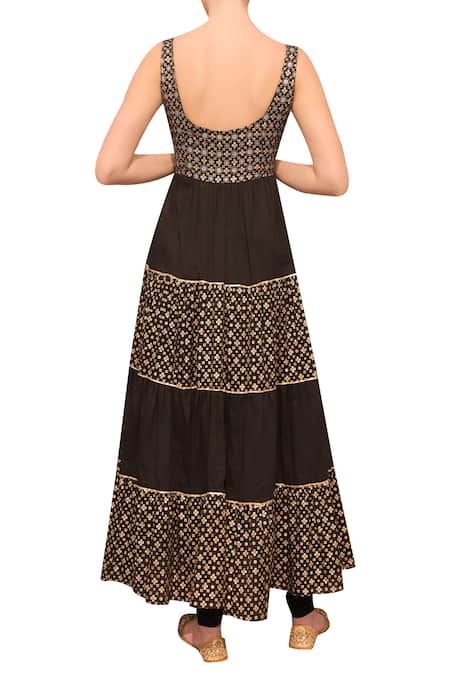 Seema Nanda Floral Print Anarkali Set 