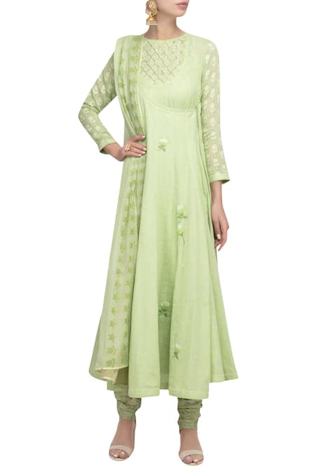 Devnaagri Embroidered kurta Set by Devnaagri 