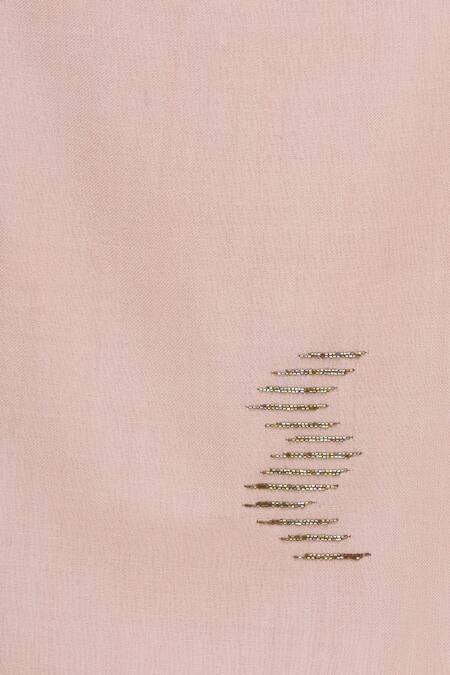 Richa_Blue Cashmere Wool Hand Embroidered Shawl_Online_at_Aza_Fashions