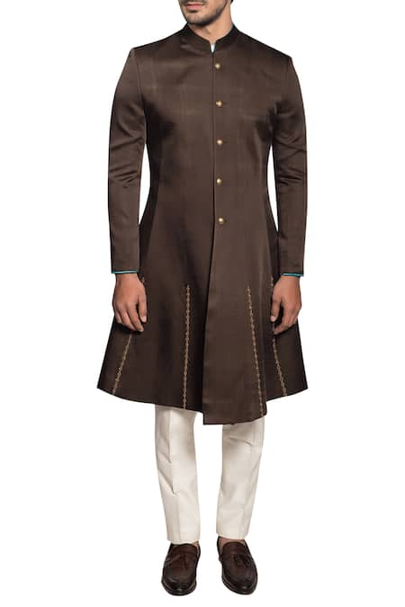 More Mischief Flared Sherwani Set  