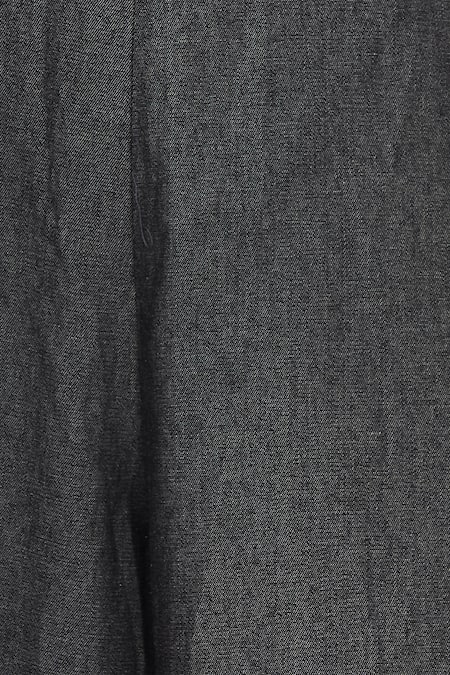 Buy_Kapda By Urvashi Kaur_Grey Denim Culottes_Online_at_Aza_Fashions