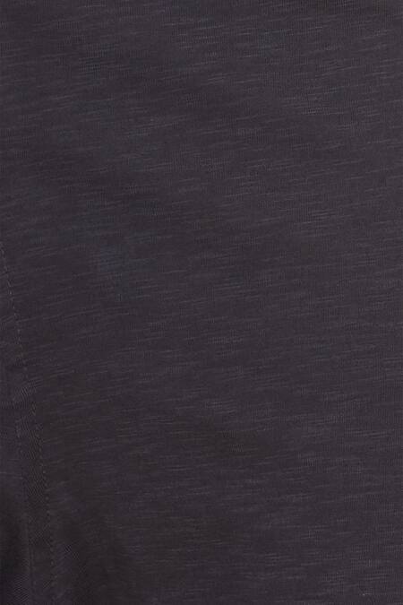 Buy_Kapda By Urvashi Kaur_Grey Joggers With Back Pocket_Online_at_Aza_Fashions