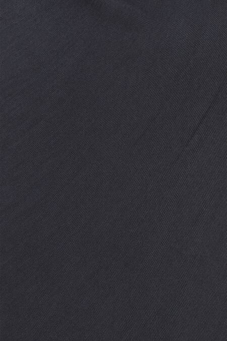 Kapda By Urvashi Kaur_Grey Draped Layered Dress_at_Aza_Fashions