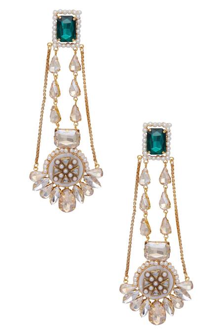 Amazon.com: SUVANI 925 Sterling Silver Pink Faceted Swarovski Crystal Beads  Dangle Hook Earrings : Clothing, Shoes & Jewelry