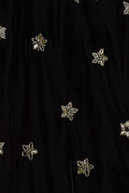 Vikram Phadnis_Black Embroidered Sharara Kurta Set_at_Aza_Fashions
