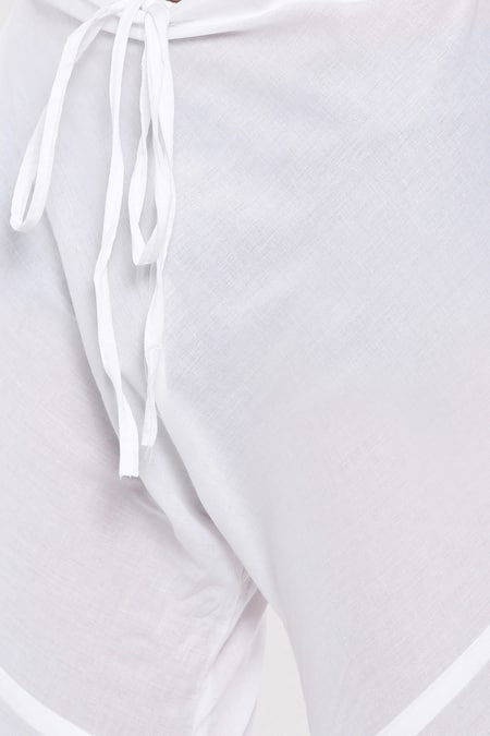 Shop Mayank Modi - Men Pink Linen Mandarin Collar Kurta Set Online at Aza Fashions Shop_Mayank Modi - Men_Pink Linen Mandarin Collar Kurta Set _Online_at_Aza_Fashions