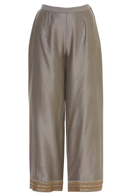 Shop_Radhika Airi_Purple Embroidered Anarkali Set_Online_at_Aza_Fashions