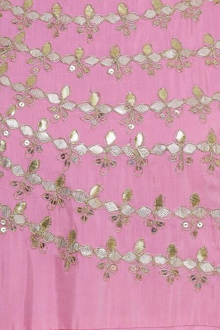 Nazaakat By Samara Singh_Pink Embroidered Kurta With Dupatta_at_Aza_Fashions