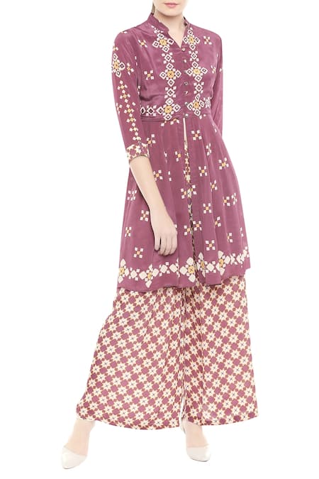 Soup by Sougat Paul Printed Kurta & Palazzo Set 