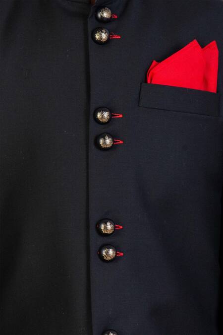 Buy Little Stars Black Sherwani Set Online at Aza Fashions Buy_Little Stars_Black Sherwani Set _Online_at_Aza_Fashions
