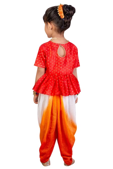 dhoti pants for baby girl
