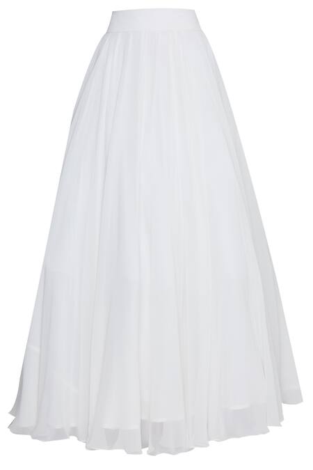 Shop Mahima Batra White Embroidered Cape Lehenga Set Online at Aza Fashions Shop_Mahima Batra_White Embroidered Cape Lehenga Set_Online_at_Aza_Fashions