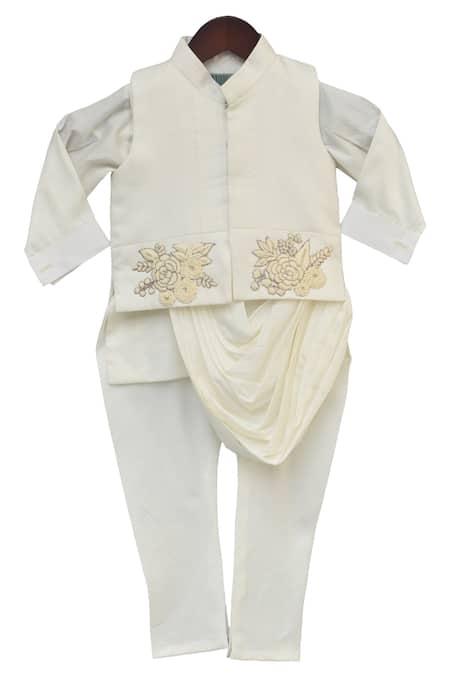 FAYON KIDS Kurta set with nehru jacket 