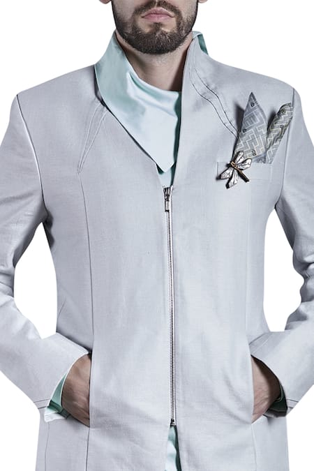 Bubber Couture Bandhgala With Polo Shirt 