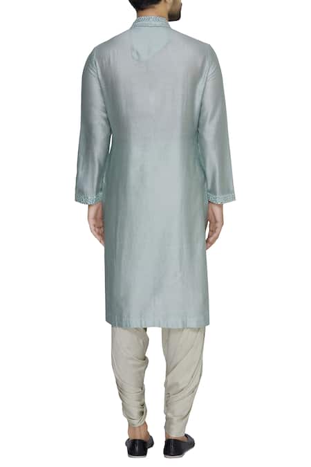 Pranay Baidya Mirror Embroidered Kurta 