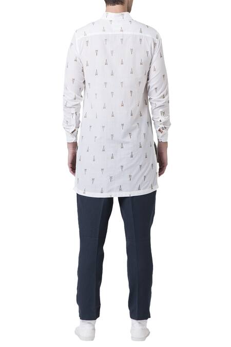 Suketdhir Printed Shirt Kurta 